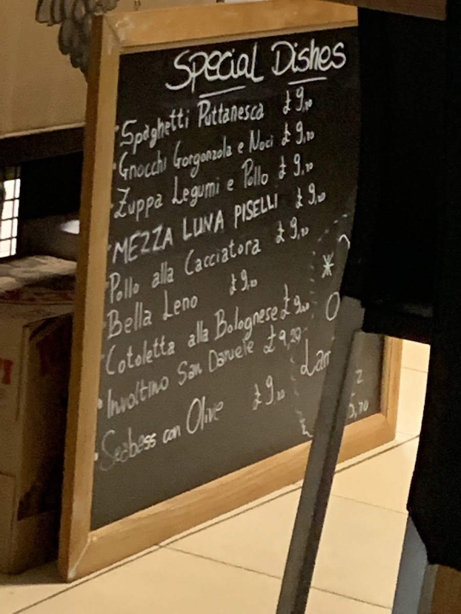 Menu Ristorante Caffe' Gustami-10