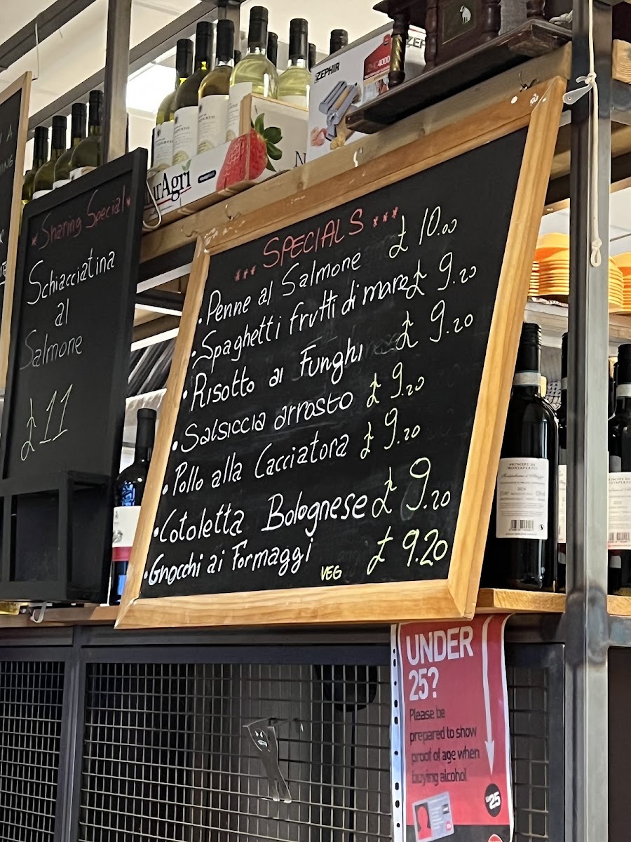 Menu Ristorante Caffe' Gustami-9